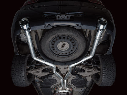 AWE Tuning Track Edition Exhaust w/ Chrome Silver Tips for 11-24 Dodge Durango 5.7L (3020-32575)