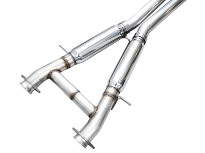 AWE Tuning Track Edition Exhaust - Chrome Silver Tips for 18-23 Dodge Durango SRT & Hellcat (3020-32952)