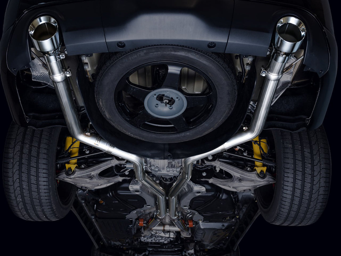 AWE Tuning Track Edition Exhaust - Chrome Silver Tips for 18-23 Dodge Durango SRT & Hellcat (3020-32952)