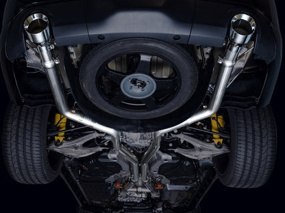 AWE Tuning Track Edition Exhaust - Chrome Silver Tips for 18-23 Dodge Durango SRT & Hellcat (3020-32952)