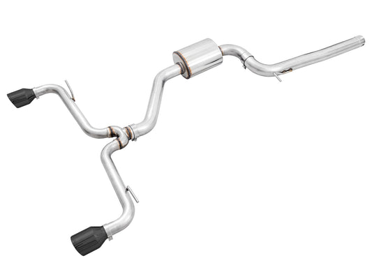AWE Tuning Track Edition Exhaust for VW MK7 GTI - Diamond Black Tips (3020-33024)
