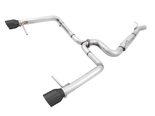 AWE Tuning Track Edition Exhaust for VW Golf Alltrack / Sportwagen 4Motion - Diamond Black Tips (3020-33048)