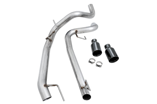 AWE Tuning Tailpipe Conversion Kit for Ford Raptor - Diamond Black 5" Tips (AWE Tuning 2FG/1FG required) (3020-33050)