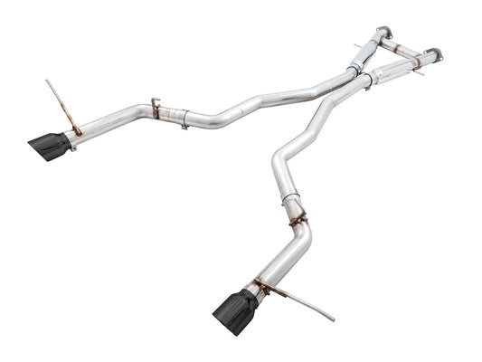 AWE Tuning Track Edition Exhaust for Jeep Grand Cherokee SRT - Diamond Black Tips (3020-33051)