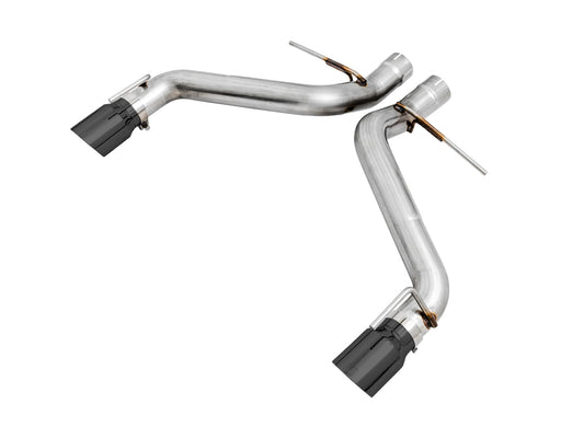 AWE Tuning Track Edition Axle-back Exhaust for Gen6 Camaro SS - Diamond Black Tips (Dual Outlet) (3020-33053)