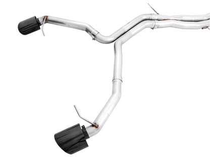 AWE Tuning Track Edition Exhaust for Audi B9 RS 5 Sportback - Non-Resonated - Diamond Black RS-style Tips (3020-33060)