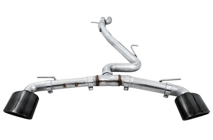 AWE Tuning Track Edition Exhaust for Audi MK3 TT RS - Diamond Black RS-style Tips (3020-33062)
