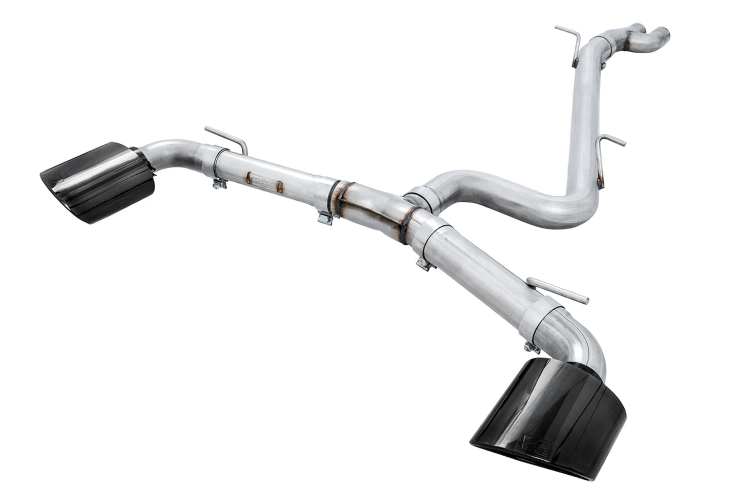 AWE Tuning Track Edition Exhaust for Audi 8V RS 3 - Diamond Black RS-style Tips (3020-33064)