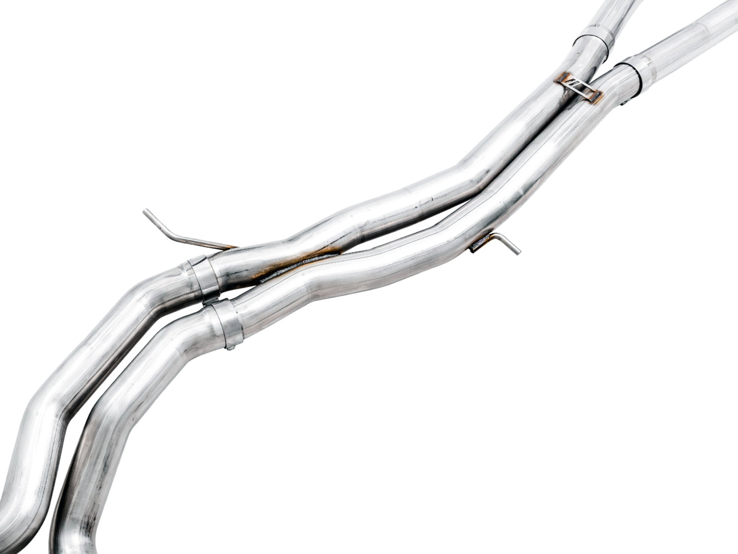 AWE Tuning Track Edition Exhaust for Audi B9.5 RS 5 Coupe - Non-Resonated - Diamond Black RS-style Tips (3020-33123)