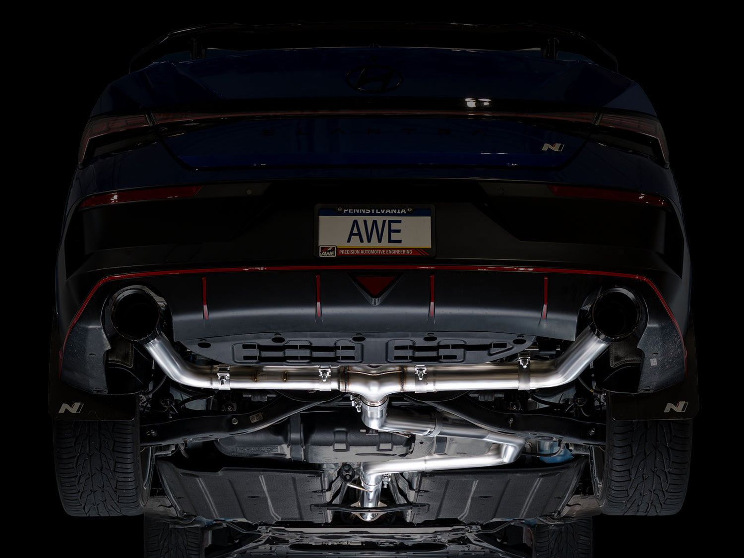 AWE Tuning 3020-33237 Exhaust System for 22-26 Hyuundai Elantra N Sedan 2.0
