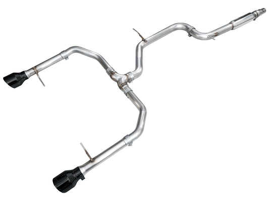 AWE 3020-33275 Track Ed Exhaust Diamond Black Tips For VW Jetta GLI (22-25)