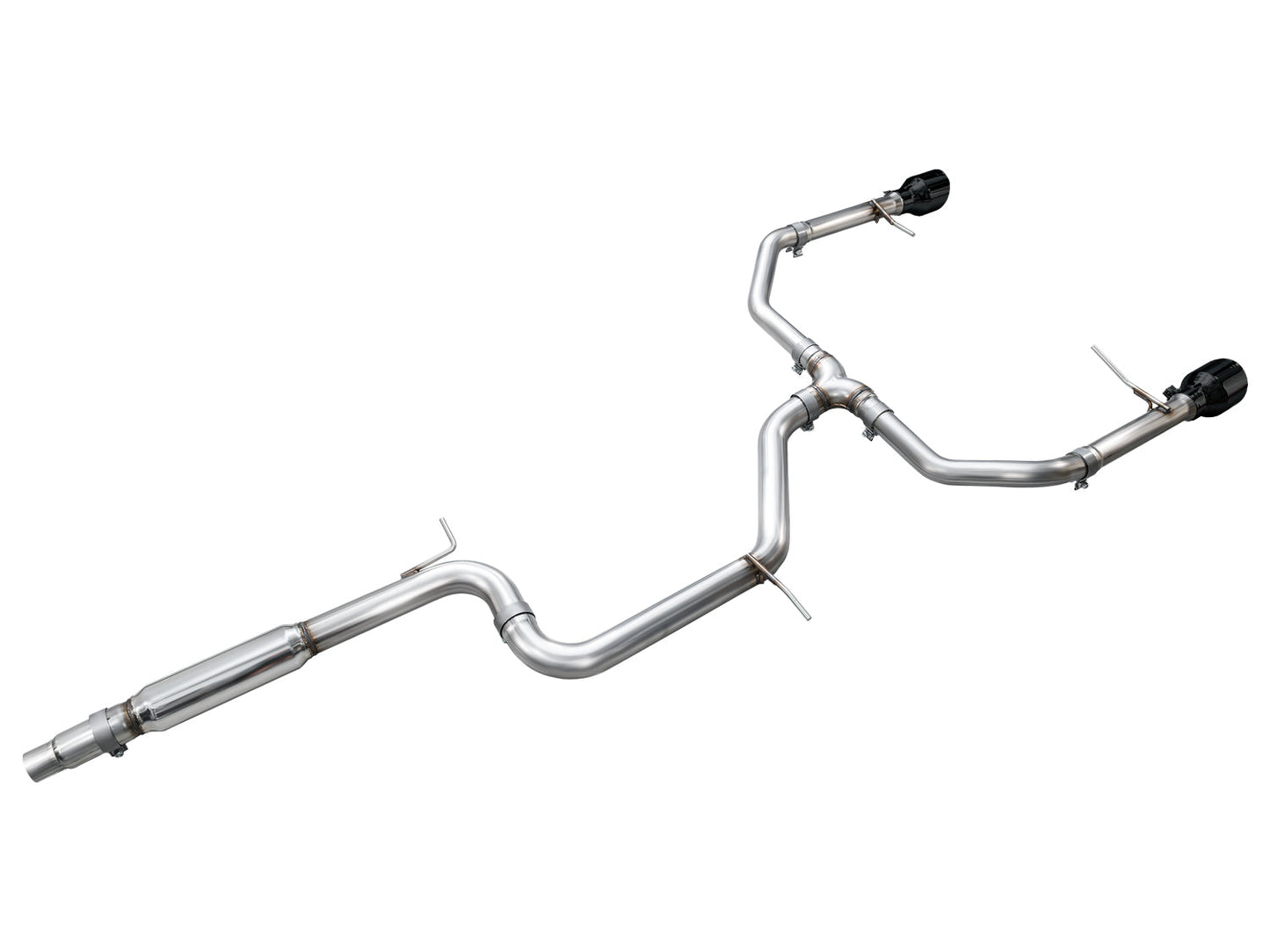 AWE 3020-33275 Track Ed Exhaust Diamond Black Tips For VW Jetta GLI (22-25)