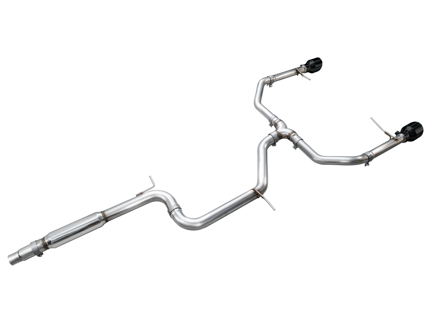 AWE 3020-33275 Track Ed Exhaust Diamond Black Tips For VW Jetta GLI (22-25)