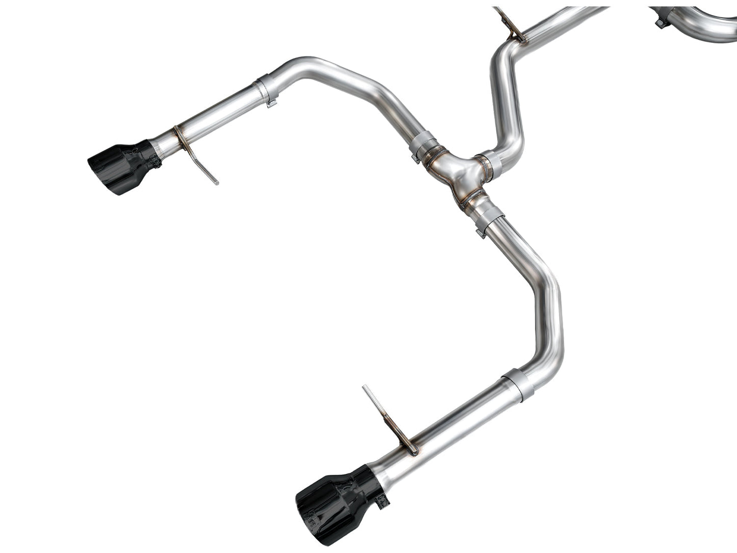 AWE 3020-33275 Track Ed Exhaust Diamond Black Tips For VW Jetta GLI (22-25)
