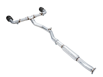 AWE Tuning Track Edition Exhaust for Subaru BRZ / Toyota GR86 / Toyota 86 / Scion FR-S - Diamond Black Tips (3020-33279)