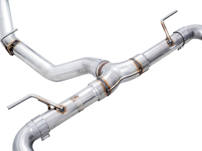 AWE Tuning Track Edition Exhaust for Subaru BRZ / Toyota GR86 / Toyota 86 / Scion FR-S - Diamond Black Tips (3020-33279)