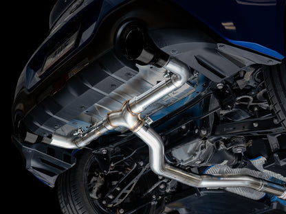 AWE Tuning Track Edition Exhaust for Subaru BRZ / Toyota GR86 / Toyota 86 / Scion FR-S - Diamond Black Tips (3020-33279)