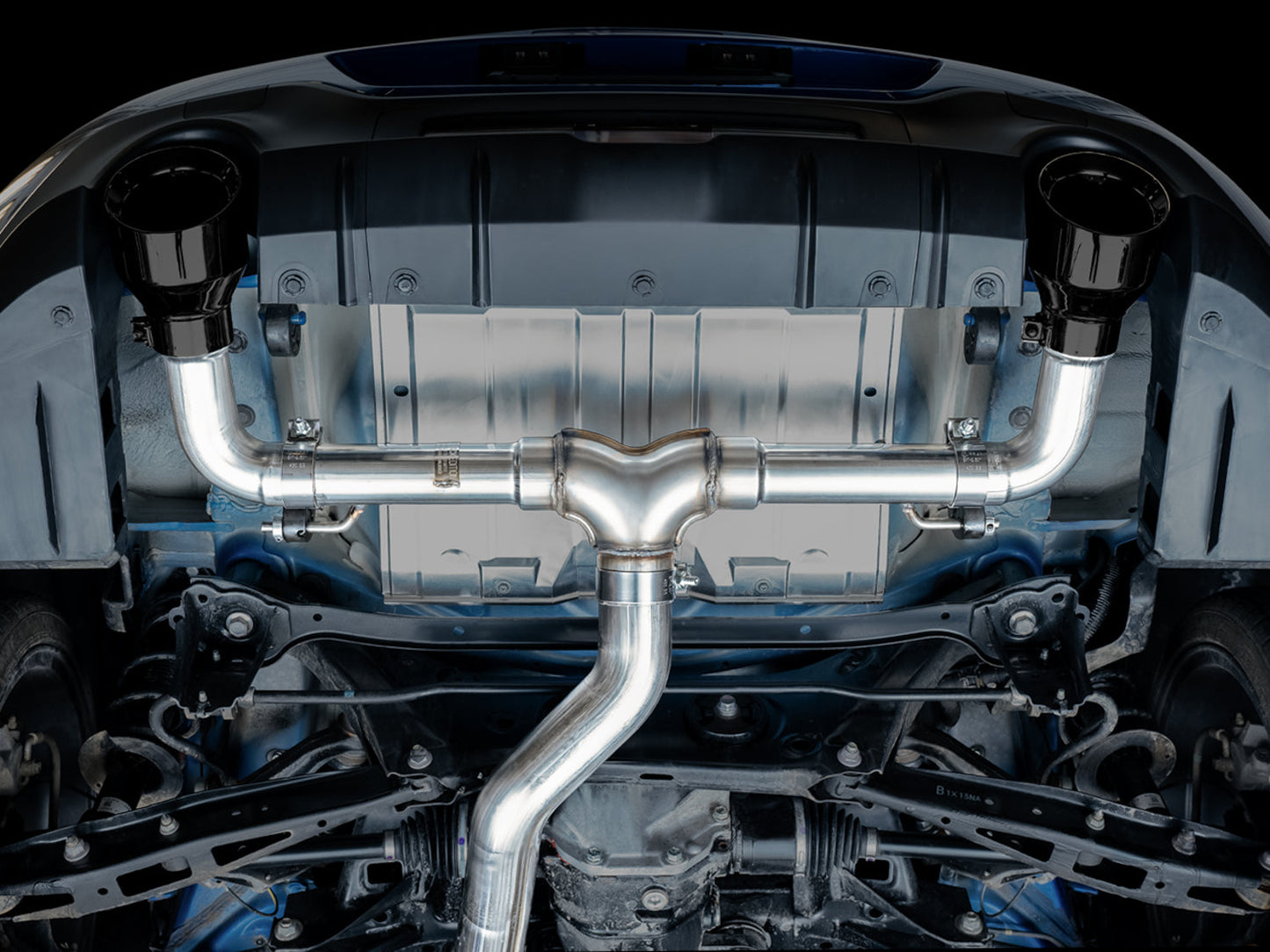 AWE Tuning Track Edition Exhaust for Subaru BRZ / Toyota GR86 / Toyota 86 / Scion FR-S - Diamond Black Tips (3020-33279)