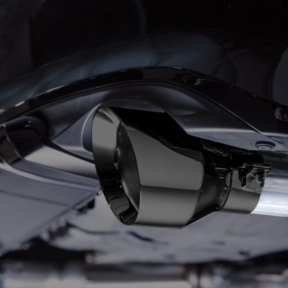 AWE Tuning Track Edition Catback Exhaust - Dual Diamond Black Tips for 22+ Honda Civic Si/Acura Integra (3020-33331)