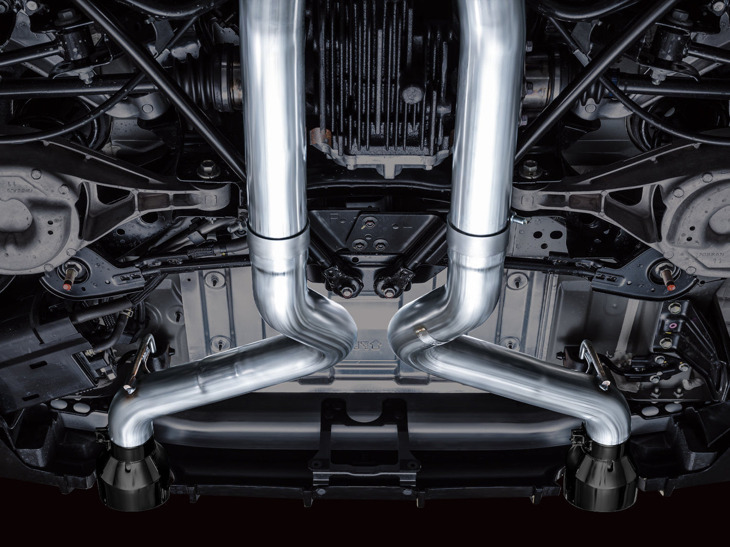 AWE Tuning Track Edition Catback Exhaust System w/ Diamond Black Tips for 2023 Nissan Z RZ34 RWD (3020-33400)