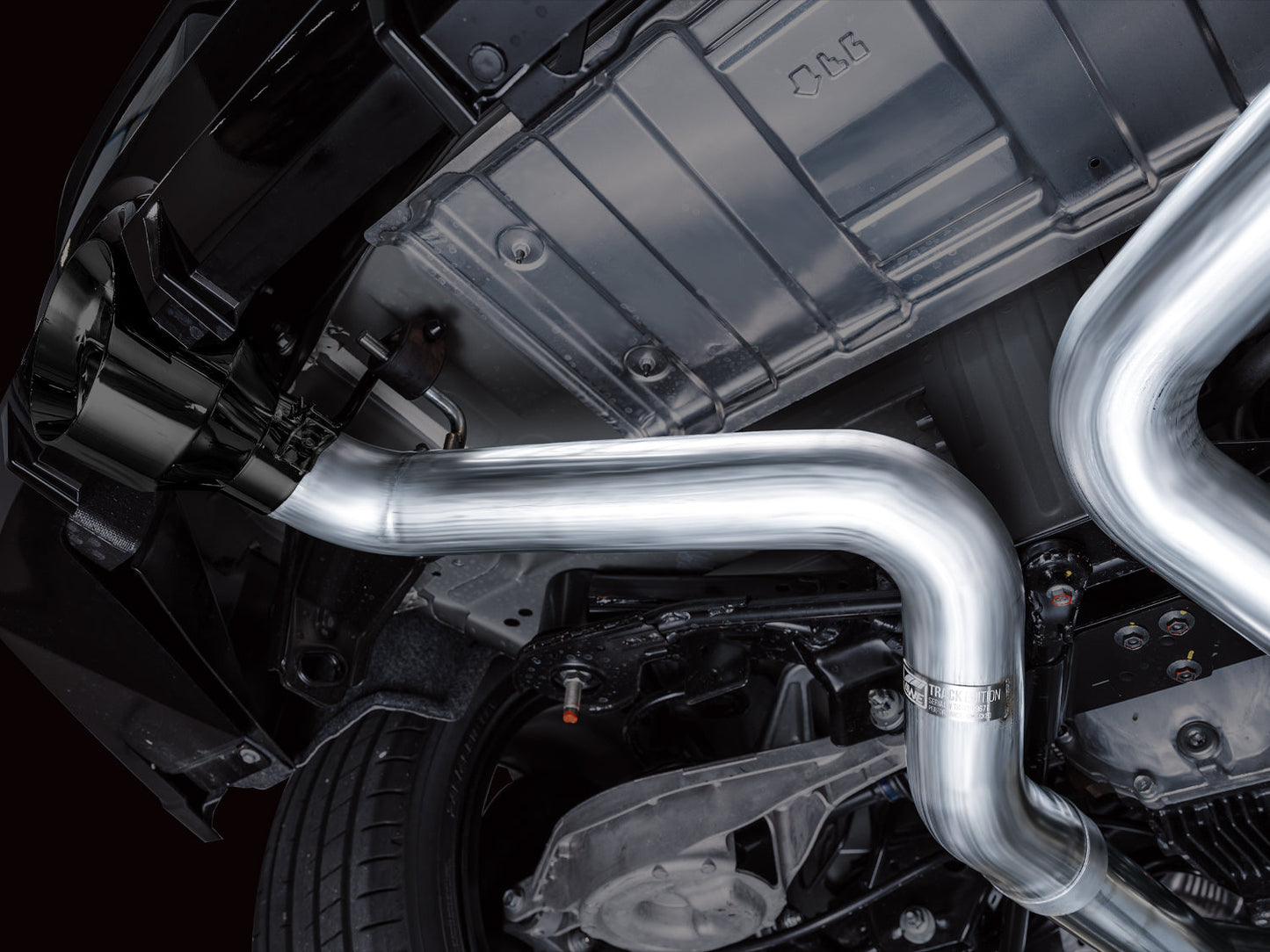 AWE Tuning Track Edition Catback Exhaust System w/ Diamond Black Tips for 2023 Nissan Z RZ34 RWD (3020-33400)
