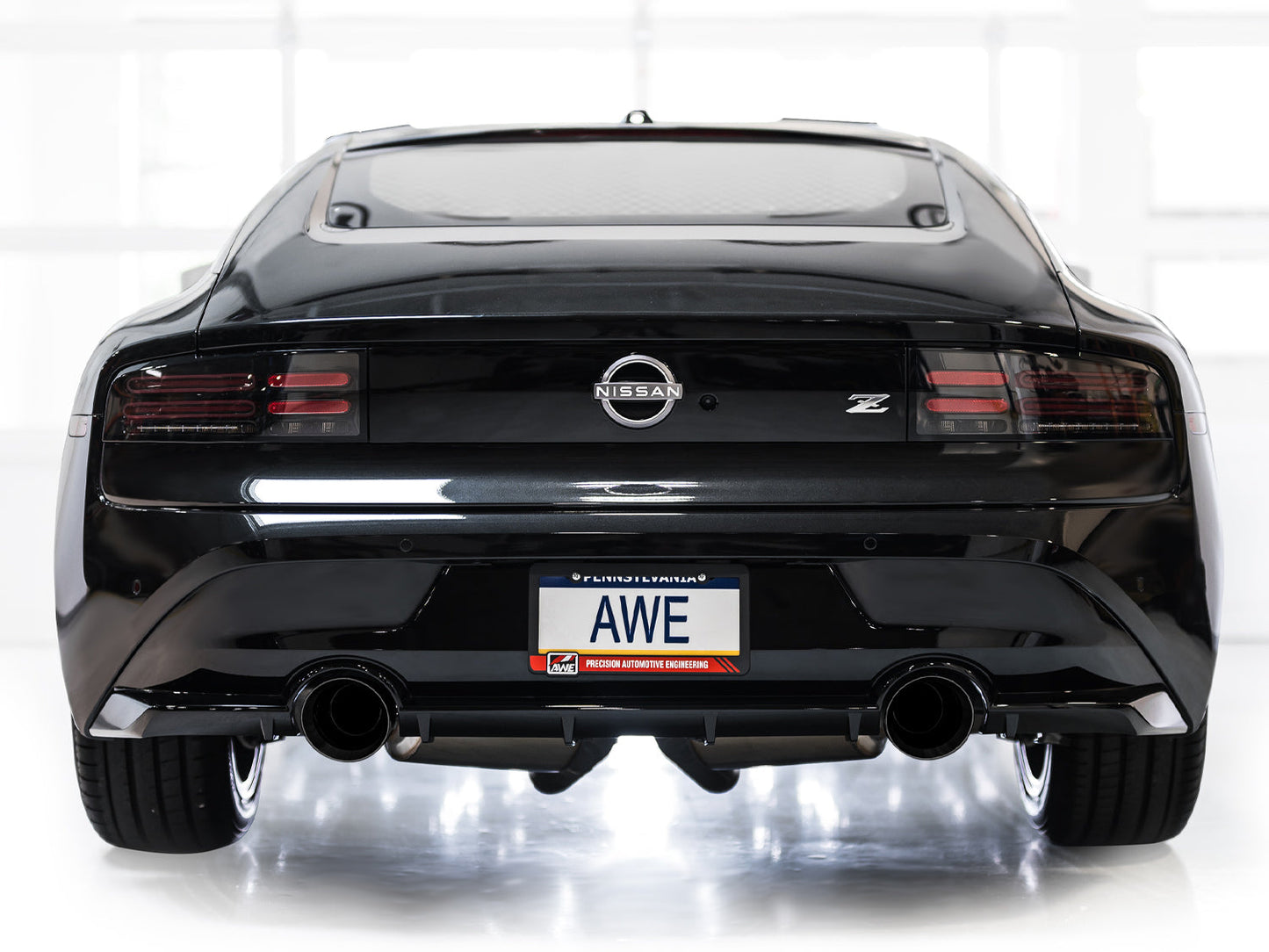 AWE Tuning Track Edition Catback Exhaust System w/ Diamond Black Tips for 2023 Nissan Z RZ34 RWD (3020-33400)