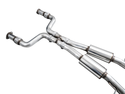 AWE Tuning Track Edition Catback Exhaust System w/ Diamond Black Tips for 2023 Nissan Z RZ34 RWD (3020-33400)