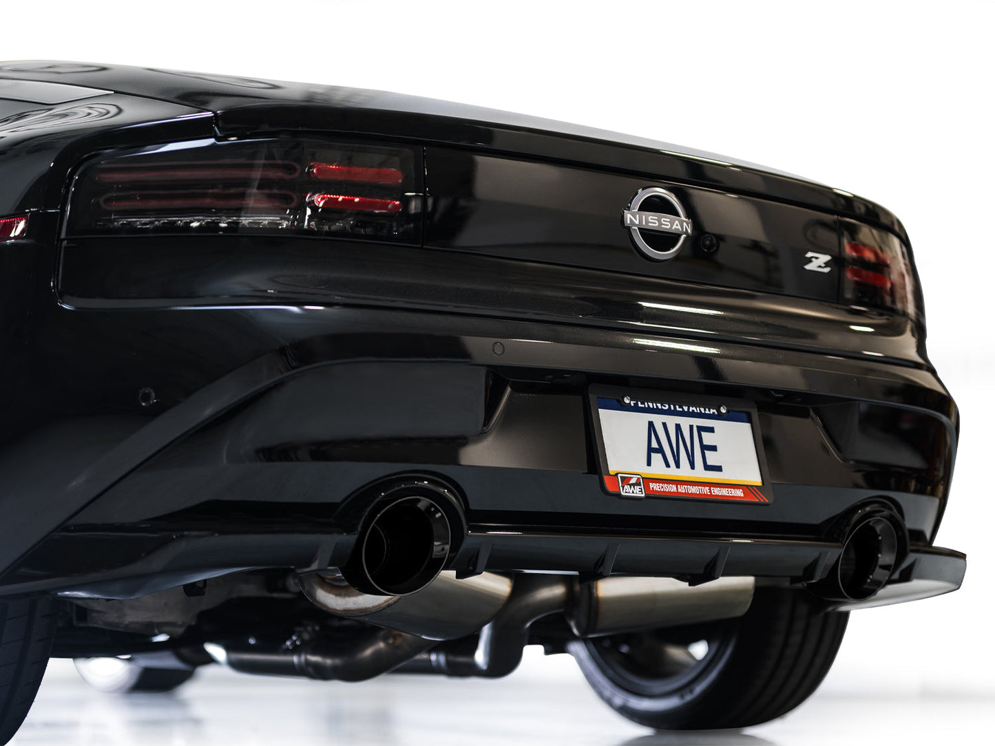 AWE Tuning Track Edition Catback Exhaust System w/ Diamond Black Tips for 2023 Nissan Z RZ34 RWD (3020-33400)