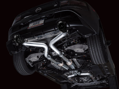 AWE Tuning Track Edition Catback Exhaust System w/ Diamond Black Tips for 2023 Nissan Z RZ34 RWD (3020-33400)