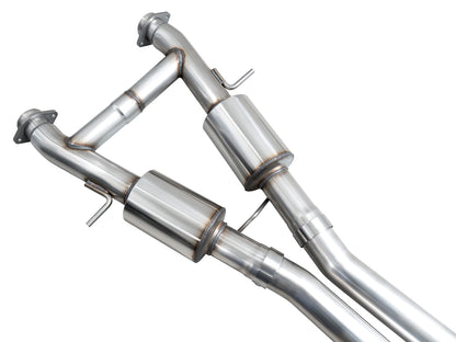 AWE Tuning Track Edition Exhaust w/ Diamond Black Tips for 11-24 Dodge Durango 5.7L (3020-33575)