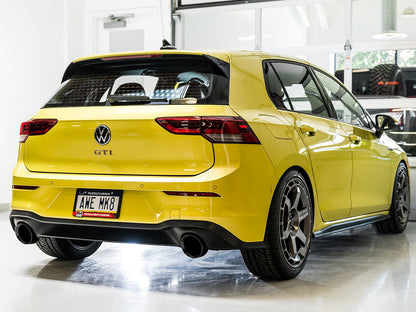 AWE Tuning Track Edition Exhaust for VW MK8 GTI - Diamond Black Tips (3020-33658)
