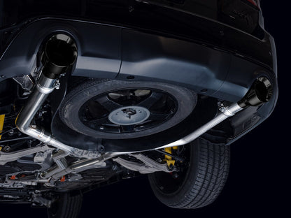 AWE Tuning Track Edition Exhaust - Diamond Black Tips for 18-23 Dodge Durango SRT & Hellcat (3020-33952)