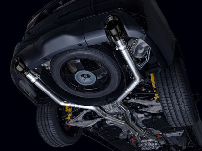 AWE Tuning Track Edition Exhaust - Diamond Black Tips for 18-23 Dodge Durango SRT & Hellcat (3020-33952)