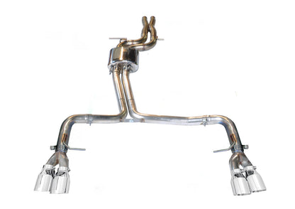 AWE Tuning Track Edition Exhaust for Audi B8 S4 3.0T - Chrome Silver Tips (102mm) (3020-42026)