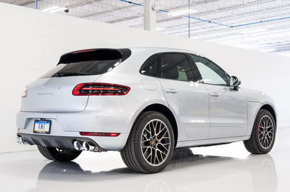AWE Tuning Track Edition Exhaust System for Porsche Macan S / GTS / Turbo - Chrome Silver 102mm Tips (3020-42040)