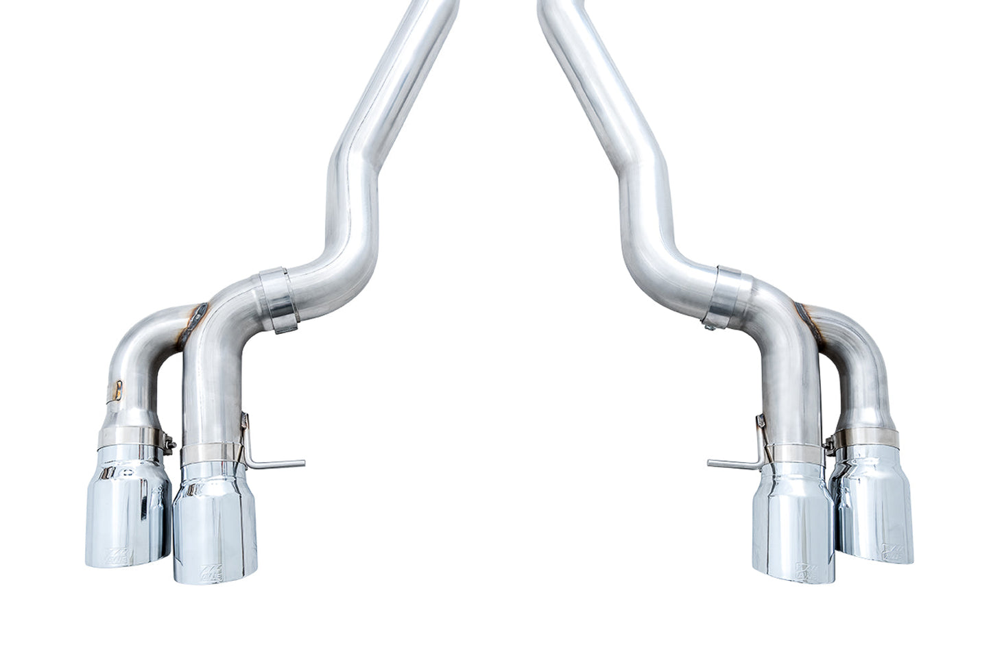 AWE Tuning Track Edition Axleback Exhaust for BMW F90 M5 - Chrome Silver Tips (3020-42069)