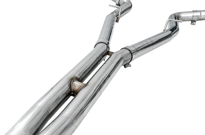 AWE Tuning Touring Edition Exhaust for 17+ Challenger 5.7 - Non-Resonated - Chrome Silver Quad Tips (3020-42076)