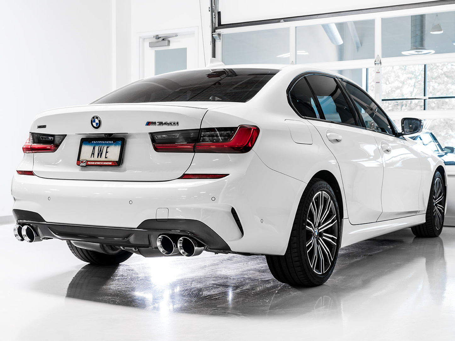AWE Tuning Track Edition Exhaust for G2X M340i / M440i - Chrome Silver Tips (3020-42078)