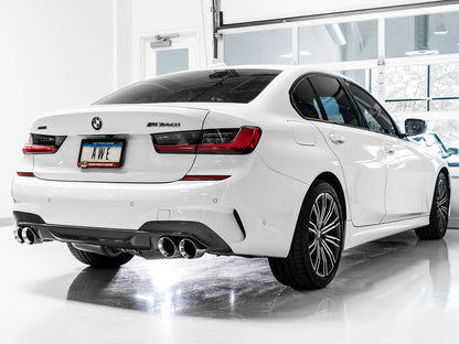 AWE Tuning Track Edition Exhaust for G2X M340i / M440i - Chrome Silver Tips (3020-42078)