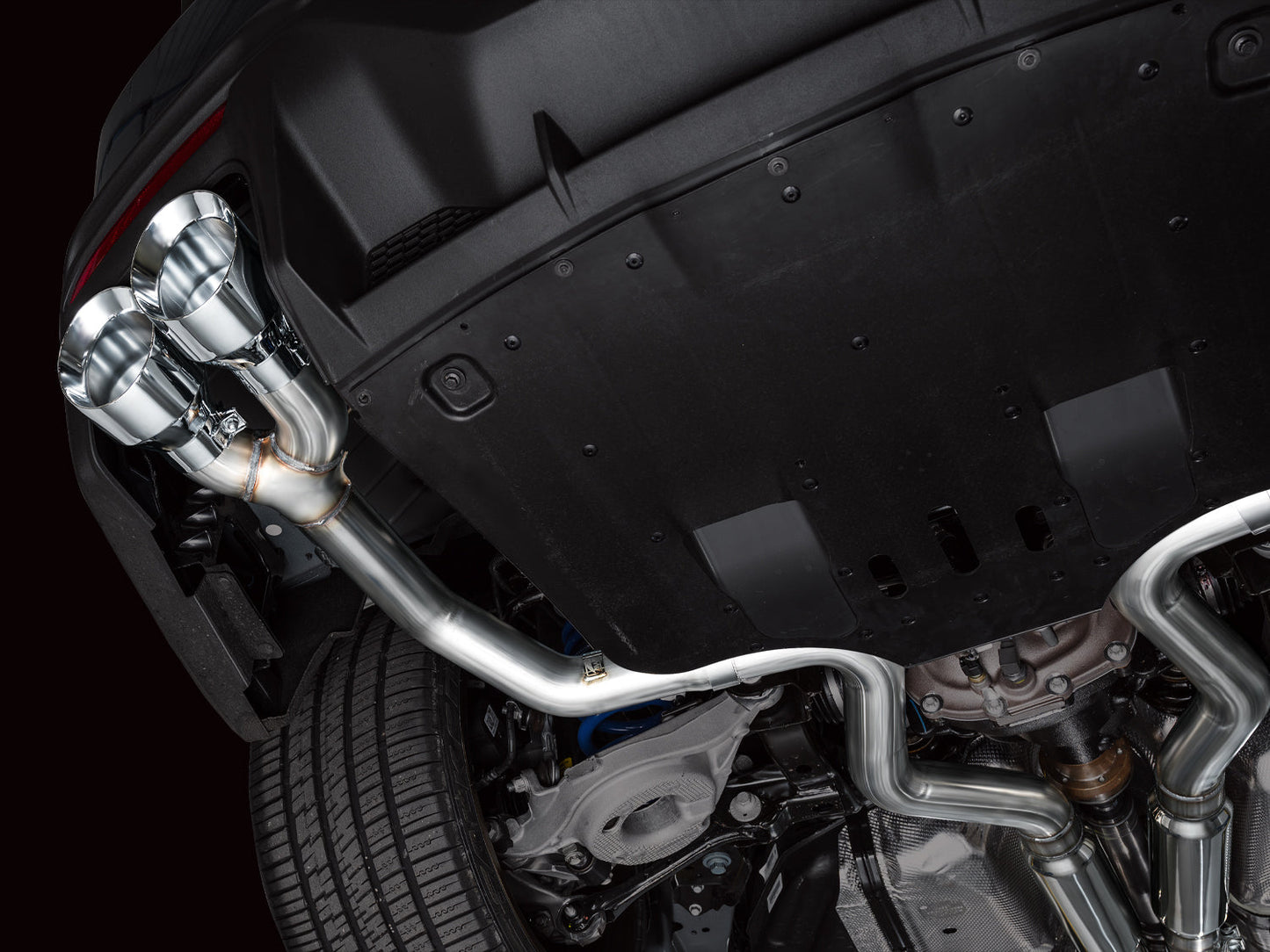 AWE Exhaust Suite for S650 Ford Mustang Dark Horse