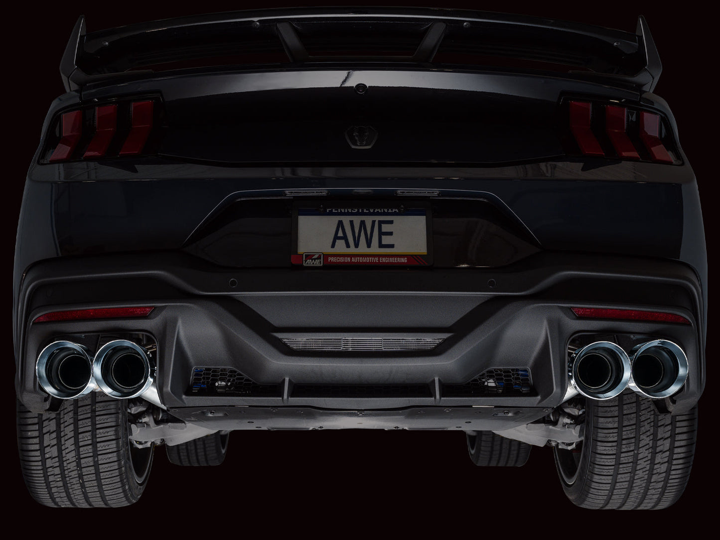 AWE Exhaust Suite for S650 Ford Mustang Dark Horse
