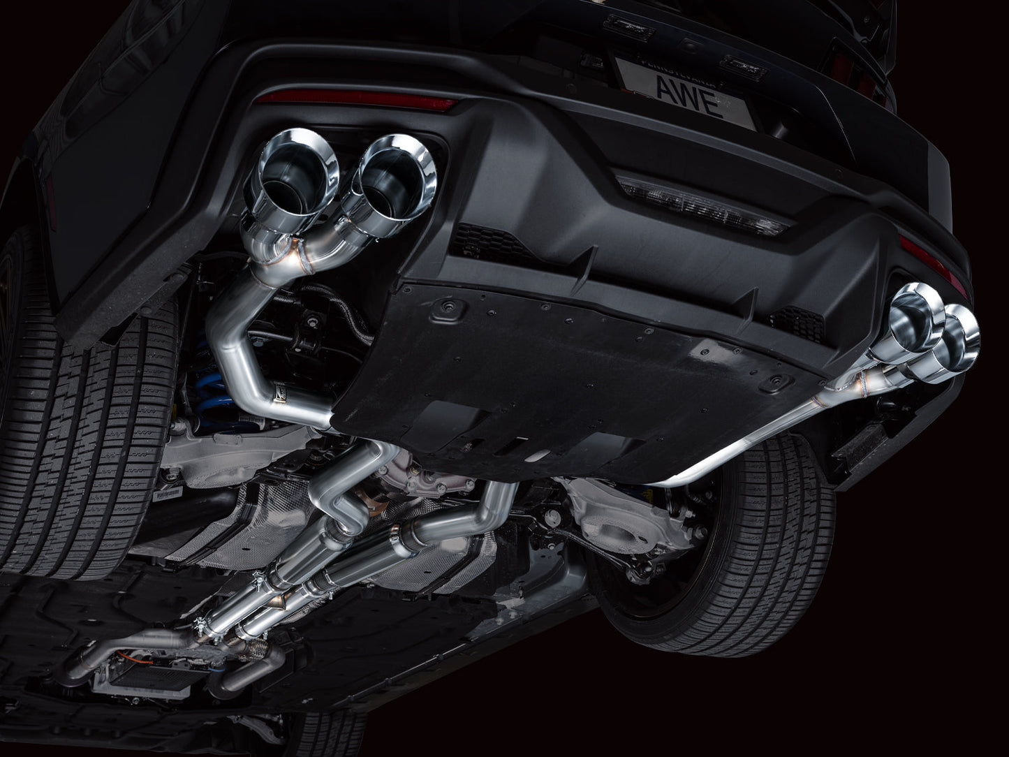 AWE Exhaust Suite for S650 Ford Mustang Dark Horse