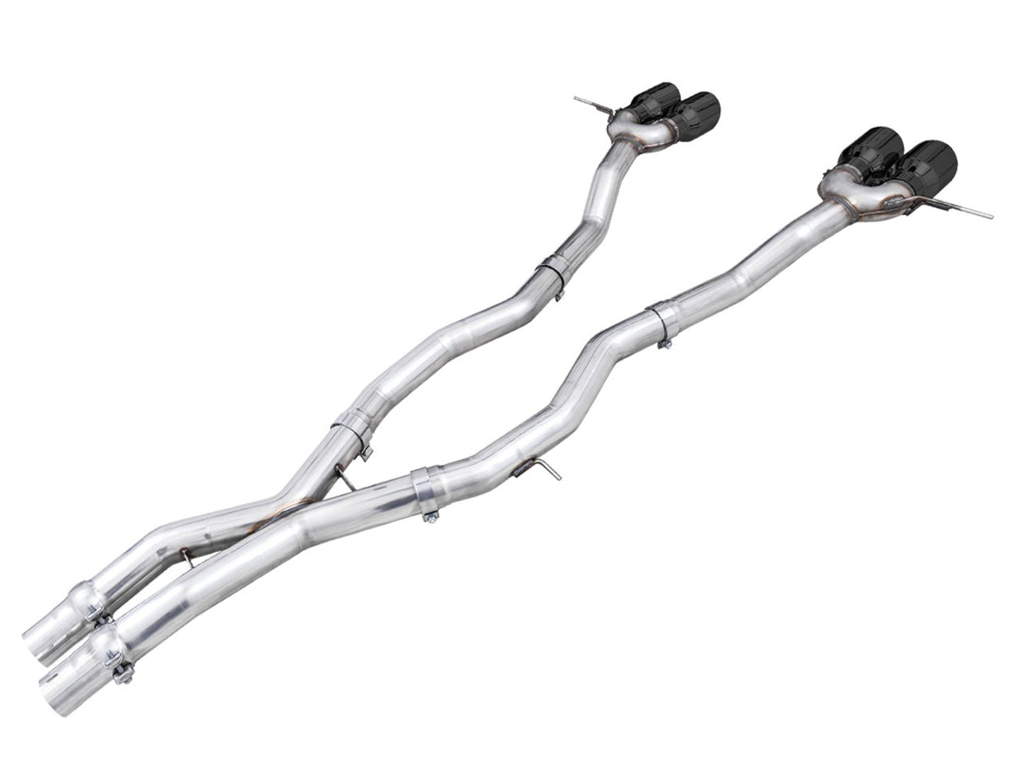 AWE Tuning Track Edition Catback Exhaust for BMW G8X M3/M4 - Diamond Black Tips (3020-42482)