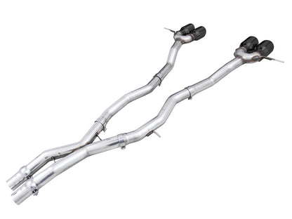 AWE Tuning Track Edition Catback Exhaust for BMW G8X M3/M4 - Diamond Black Tips (3020-42482)
