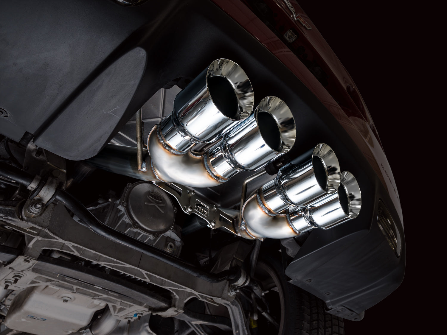 AWE Tuning 3020-42660 Axleback Exhaust For Chevrolet Corvette 6.0L Track