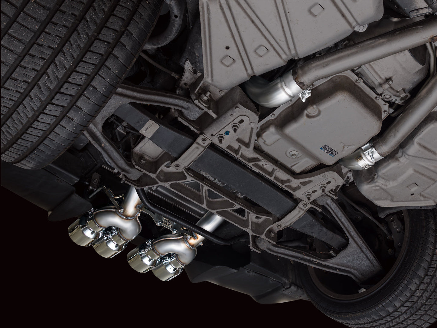AWE Tuning 3020-42660 Axleback Exhaust For Chevrolet Corvette 6.0L Track