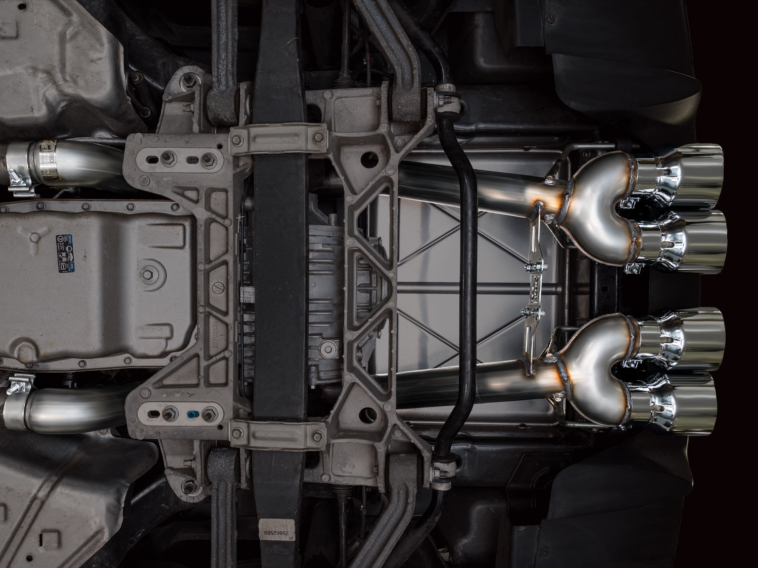 AWE Tuning 3020-42660 Axleback Exhaust For Chevrolet Corvette 6.0L Track