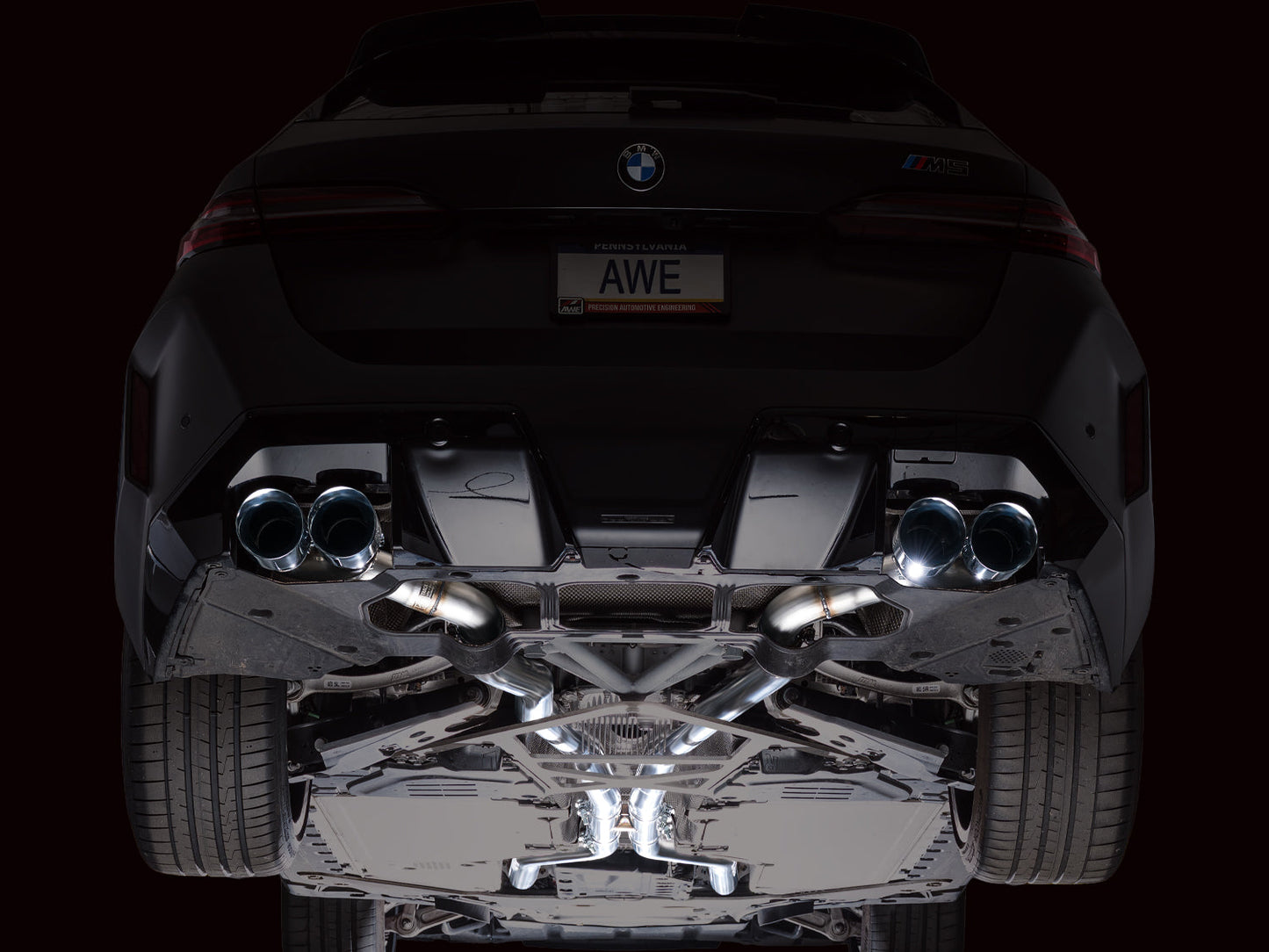AWE Tuning 3020-42790 Catback Exhaust For BMW G90/G99 M5 Track Edition