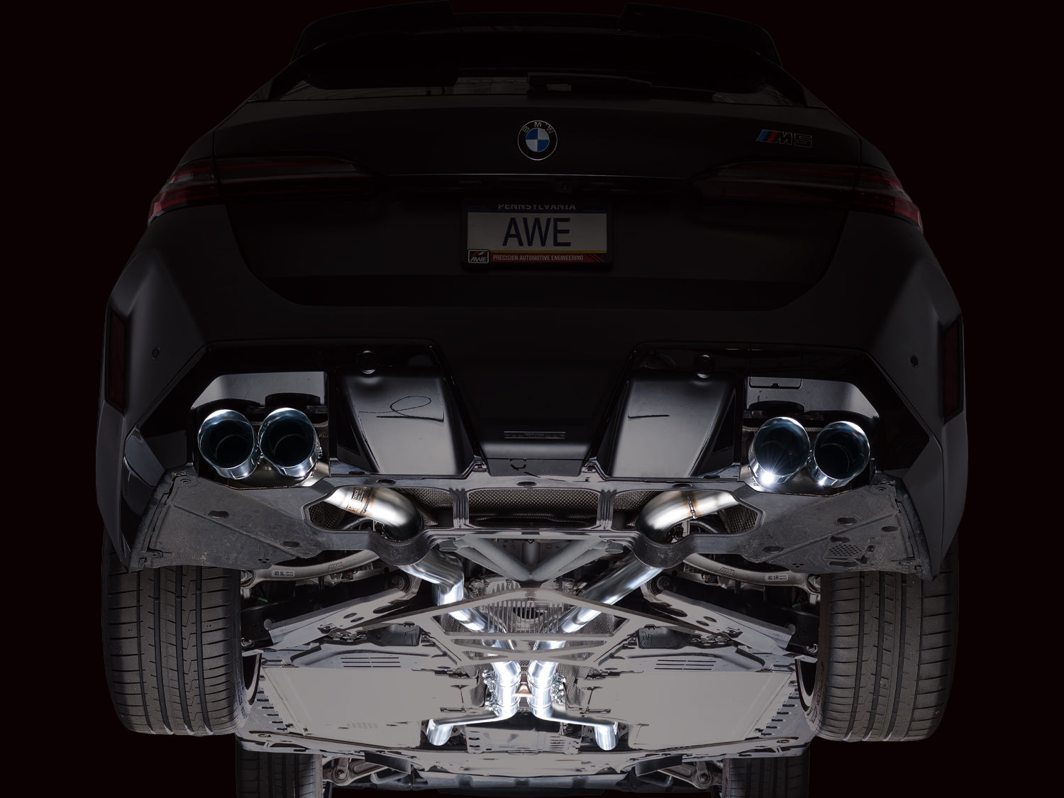 AWE Tuning 3020-42790 Catback Exhaust For BMW G90/G99 M5 Track Edition