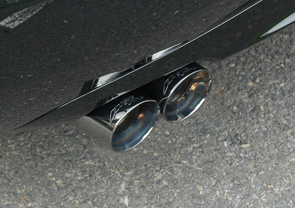 AWE Tuning Track Edition Exhaust for Audi B7 S4 - Diamond Black Tips (3020-43010)